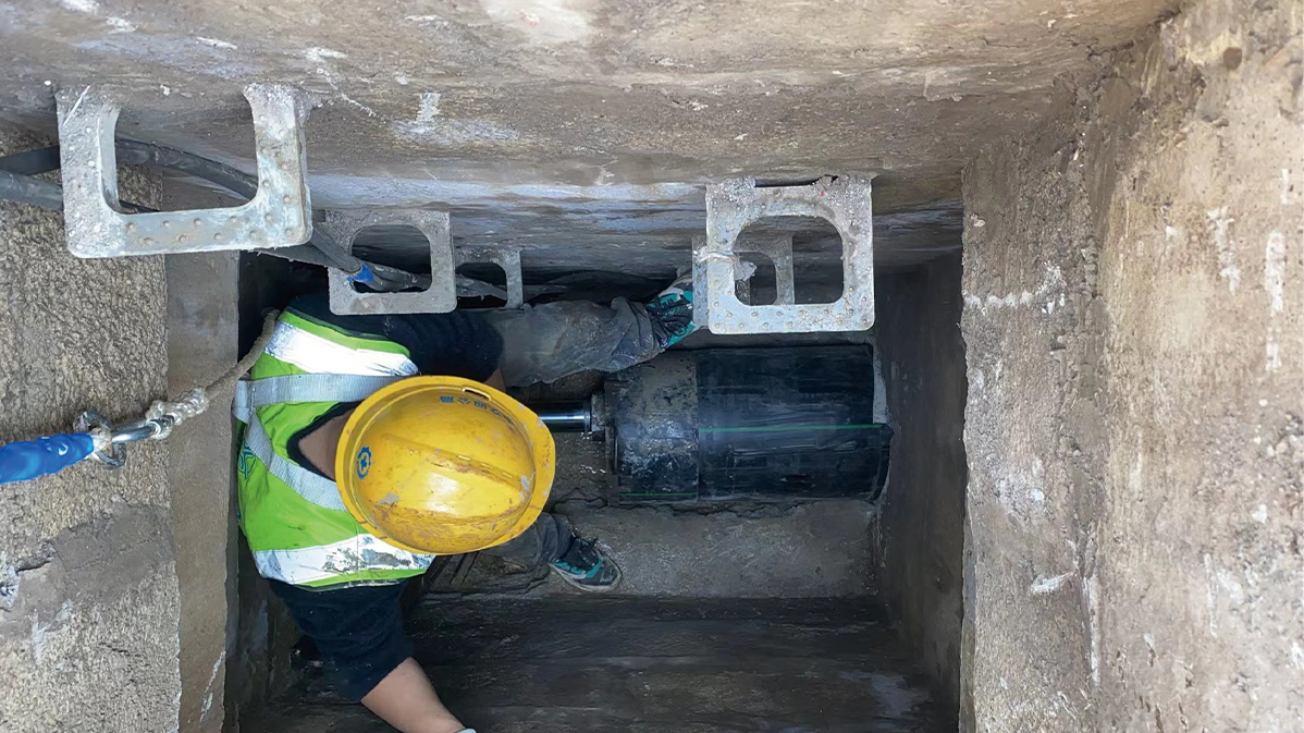 兴仁HDPE短管内衬法